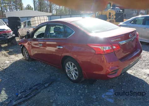 2017 Nissan Sentra Sv from USA, damaged, VIN 3N1AB7APXHY281800